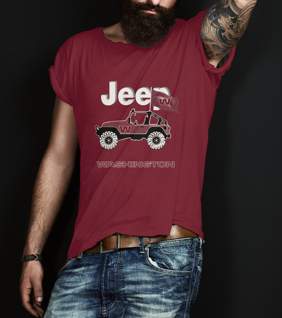 Washington Football Team Jeep Enthusiast T-Shirt