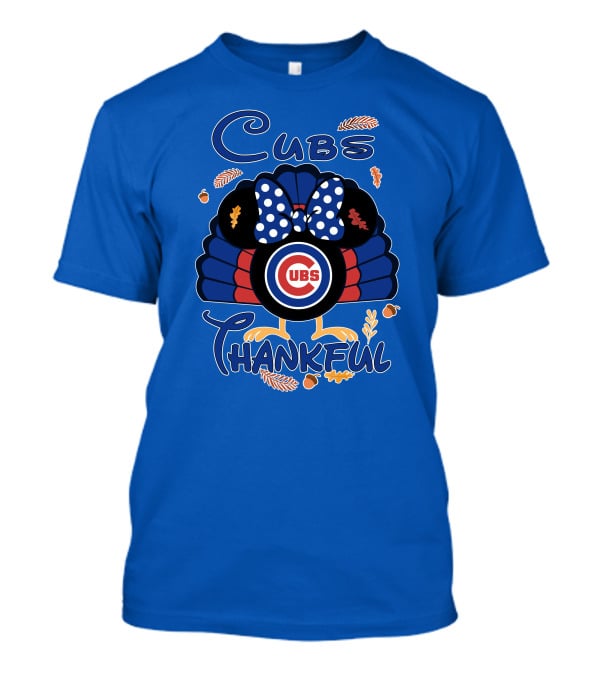 Cubs Thankful Minnie Thanksgiving T-Shirt