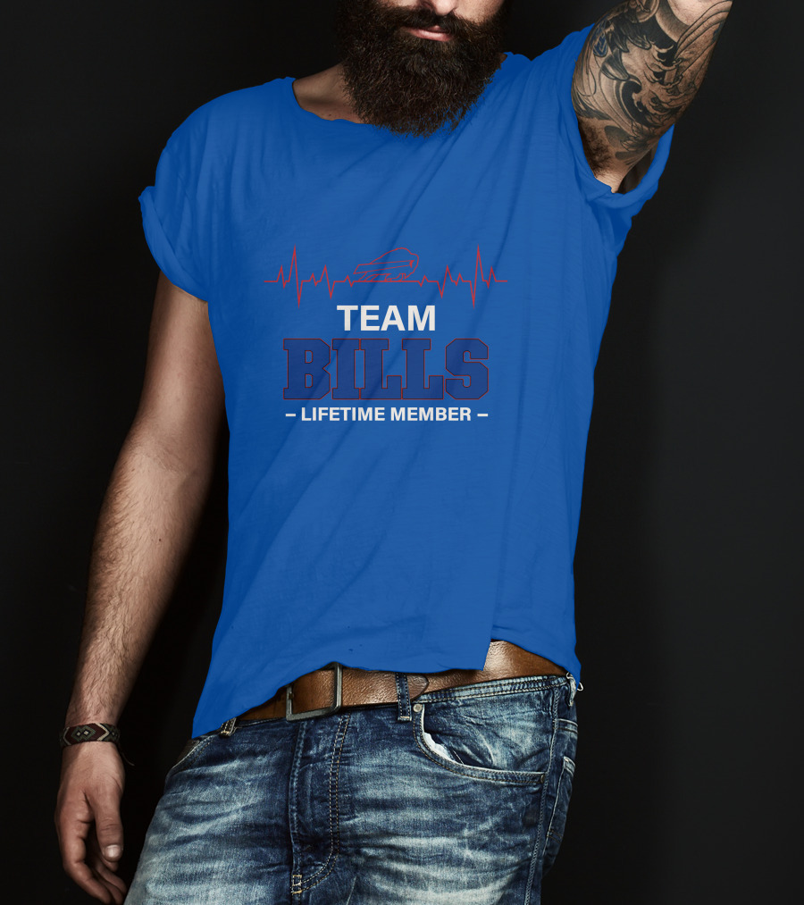 Team Bills Lifetime Member T-Shirt