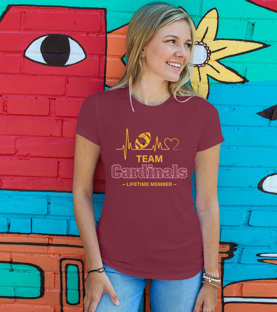Team Cardinals Lifetime Member T-Shirt