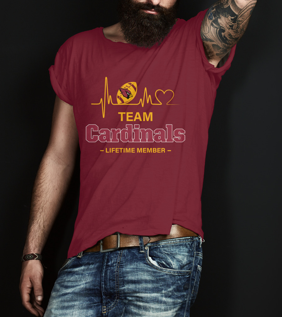 Team Cardinals Lifetime Member T-Shirt