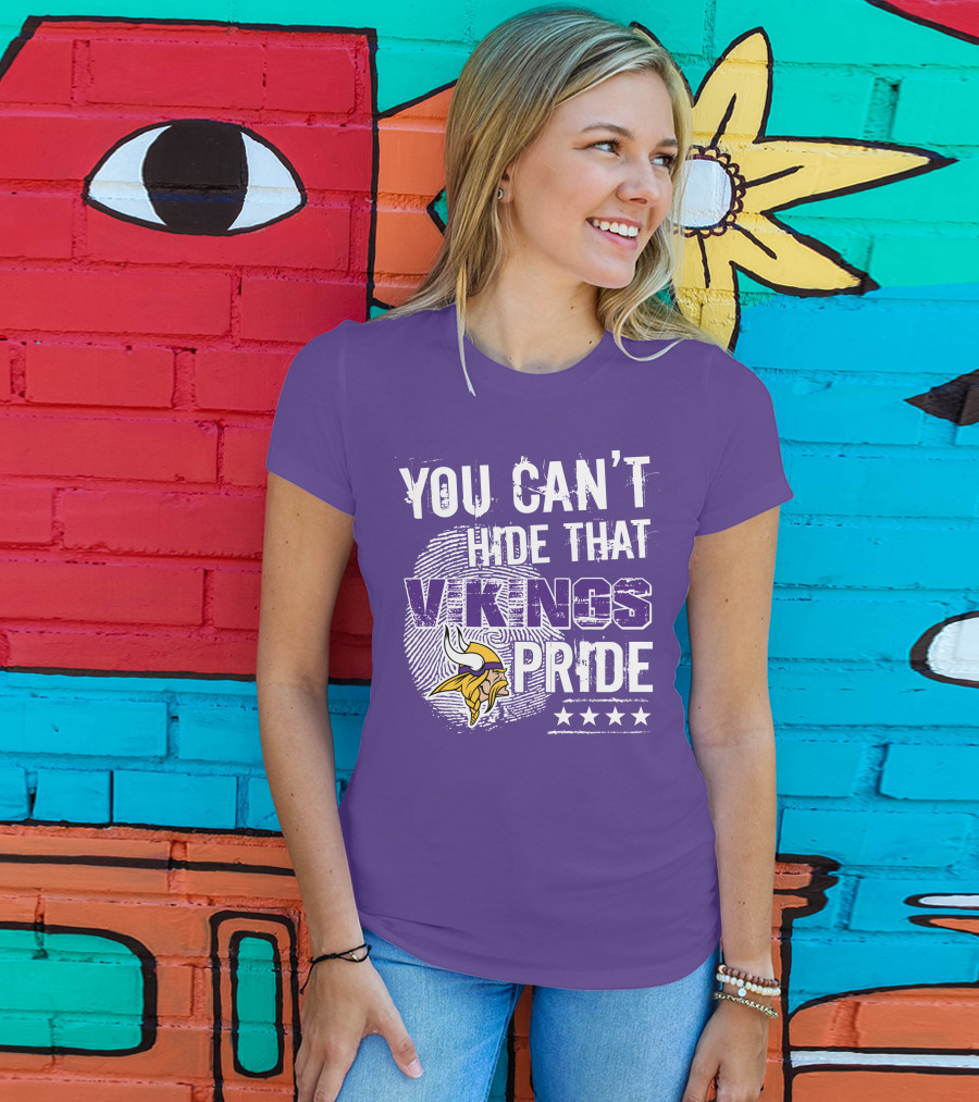 You Can't Hide That Vikings Pride With Iconic Minnesota T-Shirt