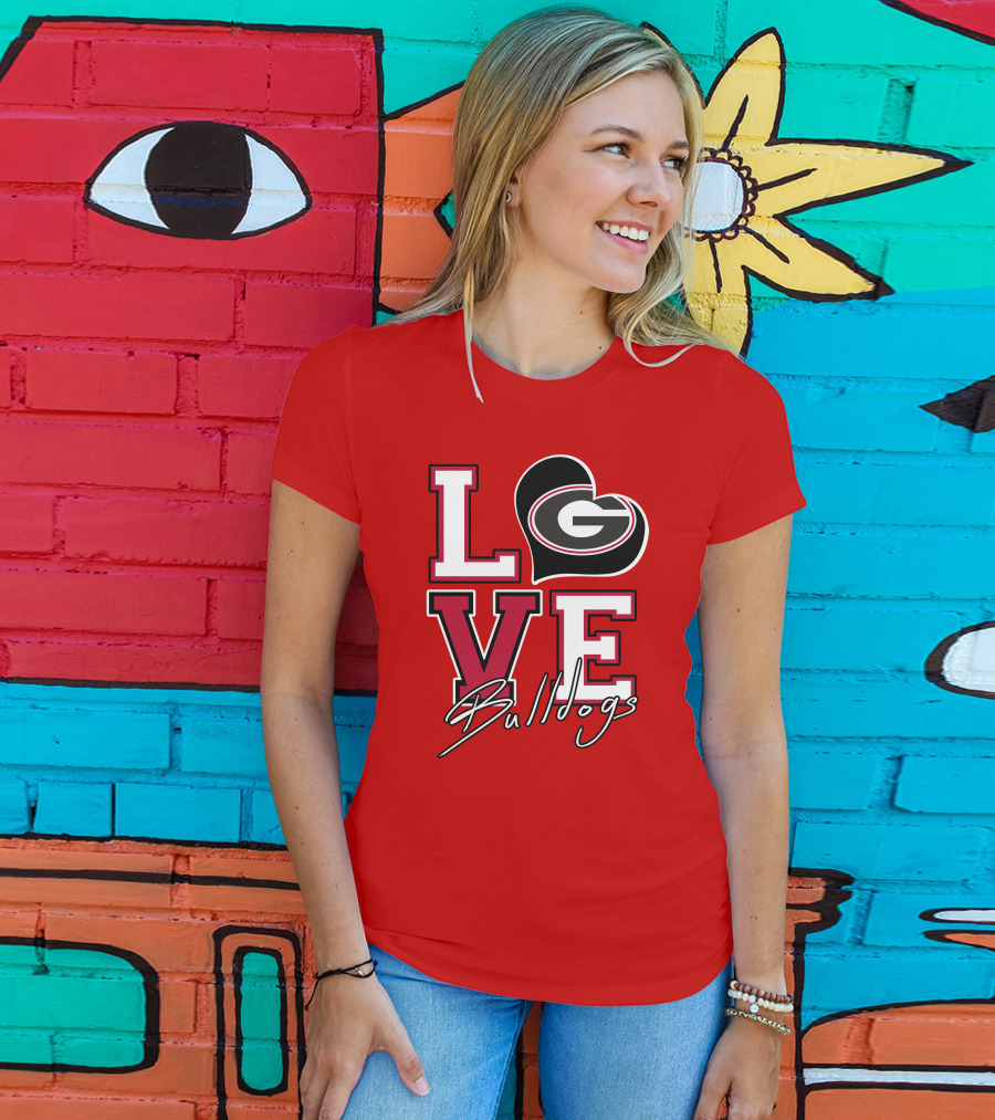 LOVE Georgia Bulldogs T-Shirt