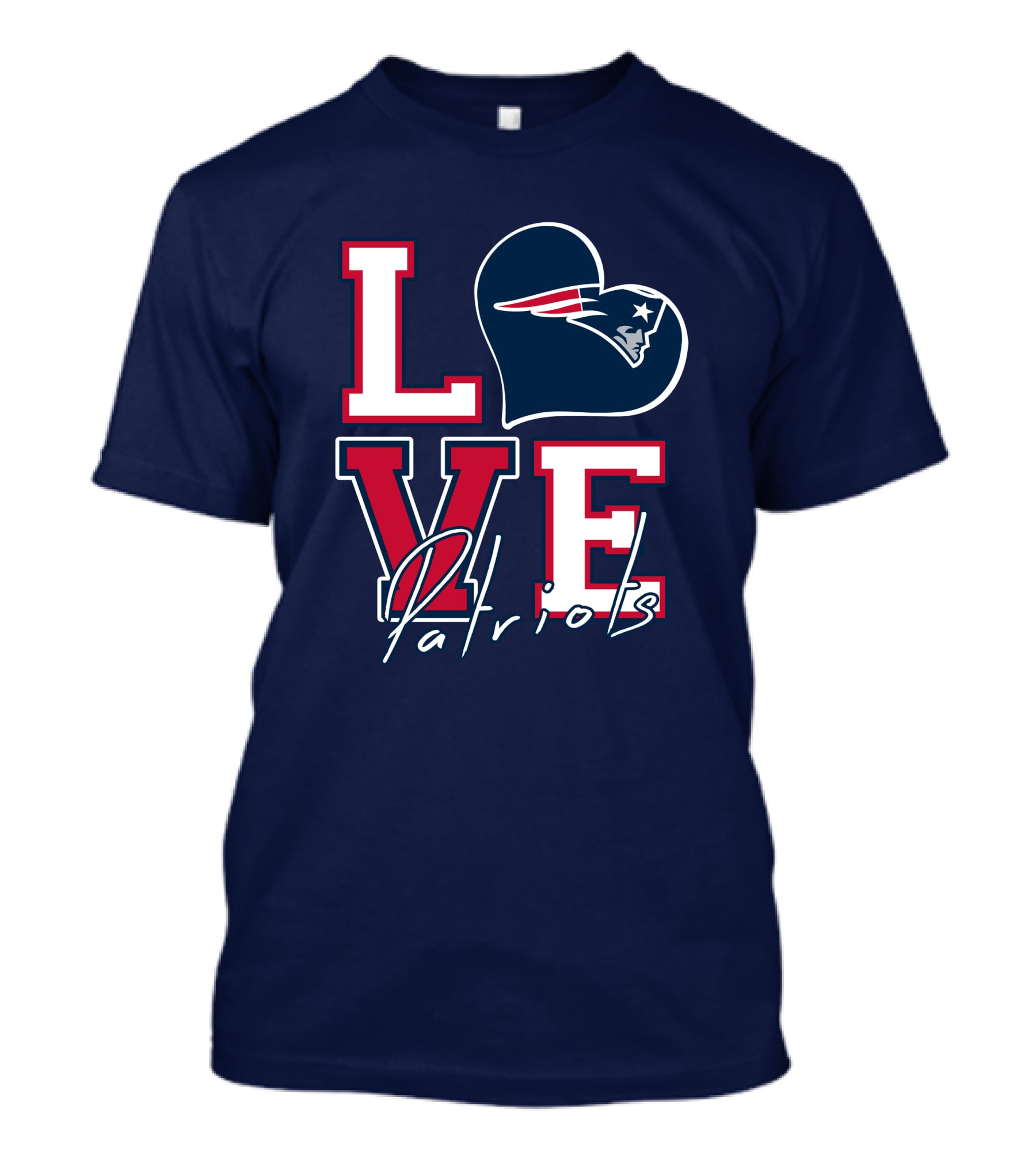 Love Patriots New England Football T-Shirt