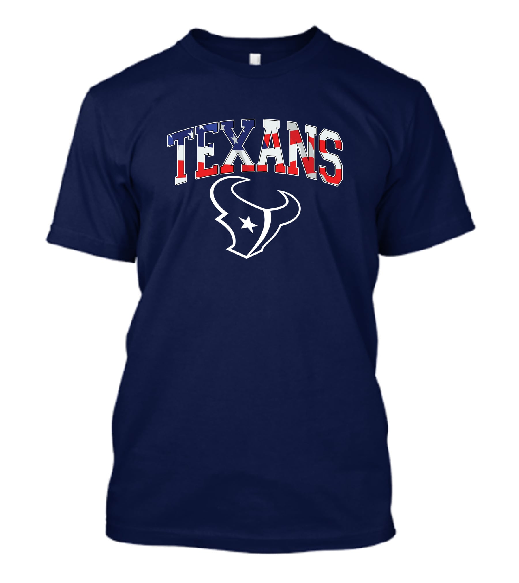 Texans American Flag T-Shirt