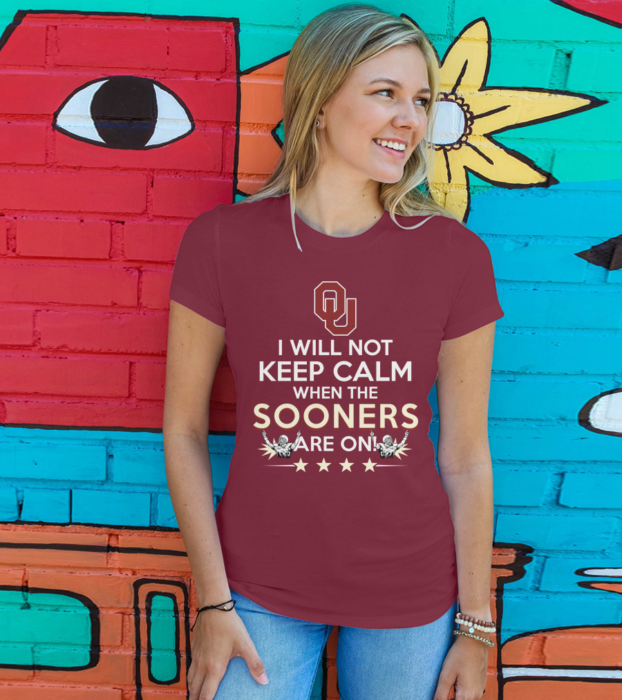 Ou Sooners Excitement Keep Calm Struggle T-Shirt