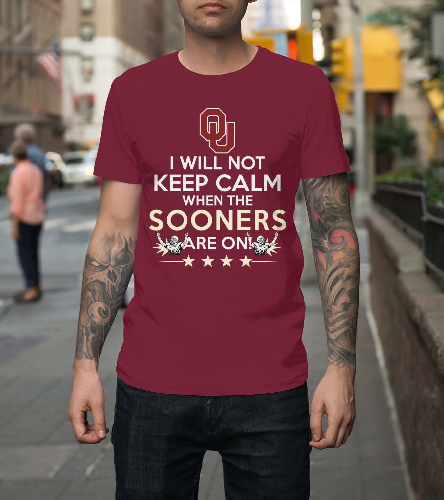 Ou Sooners Excitement Keep Calm Struggle T-Shirt