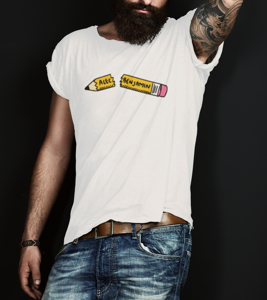 Alec Benjamin Broken Pencil Graphic T-Shirt