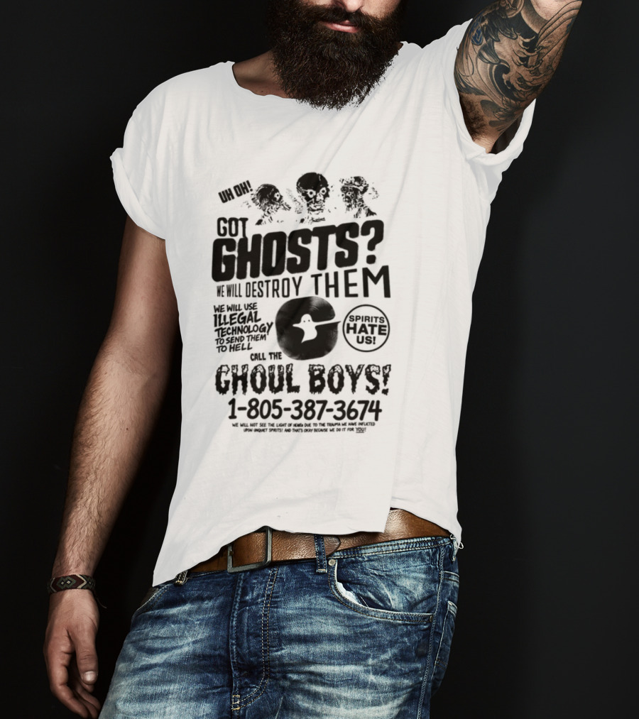 Er Ghoul Boys Hey Demons It's Me Ya Boy T-Shirt