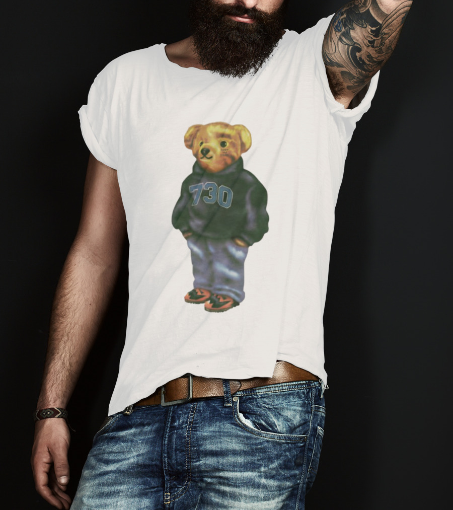 730 Bear Fresh Blank And Jeans Look T-Shirt