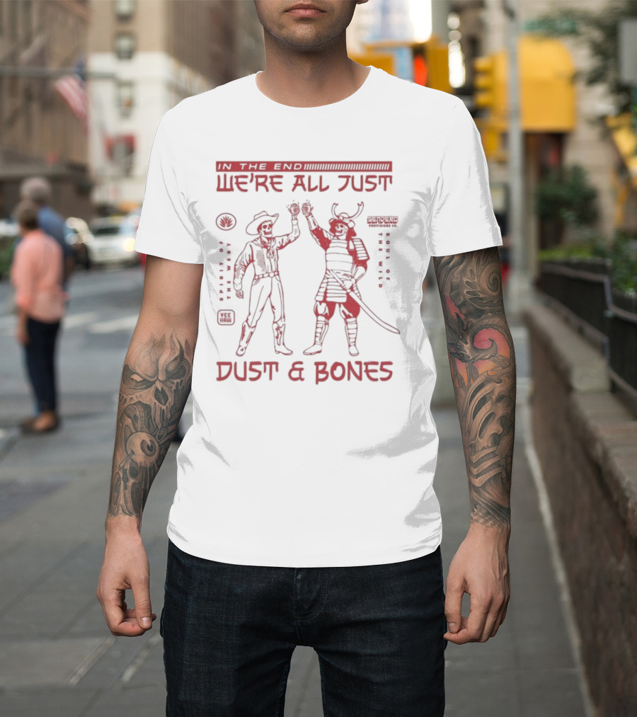 Dust & Bones Cowboy Samurai High Five T-Shirt