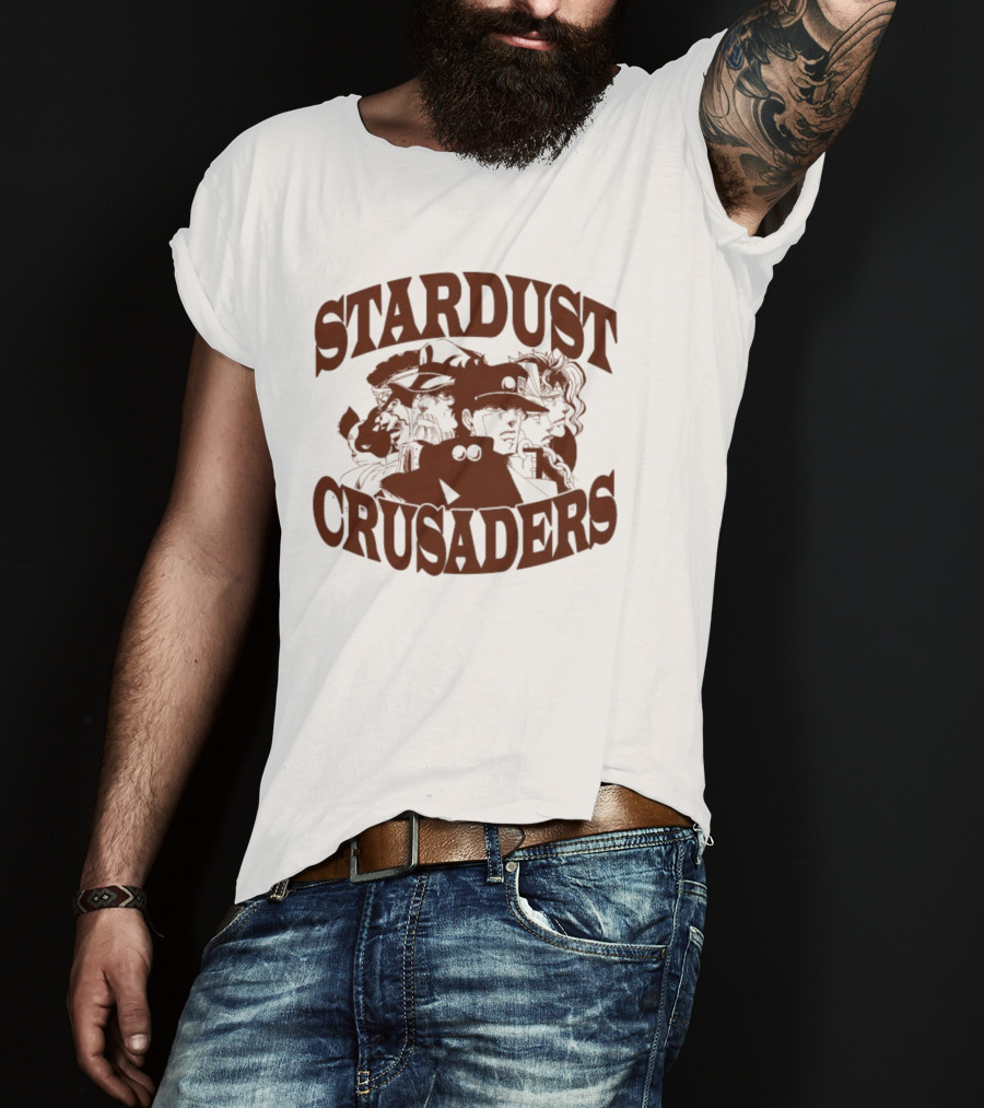 Stardust Crusaders JoJo’s Bizarre Adventure Manga Anime Characters T-Shirt