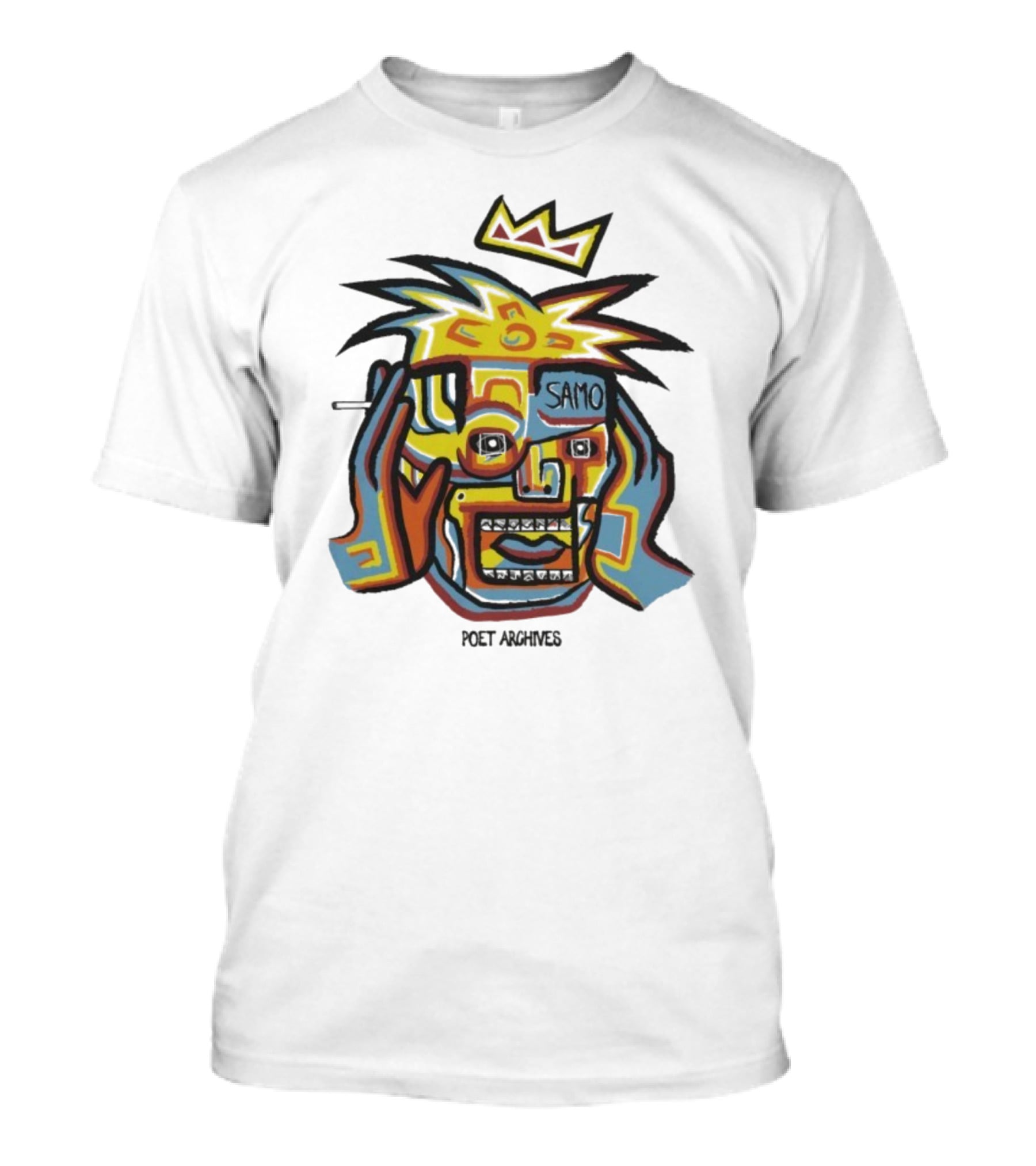 SAMO Crown Poet Archives Street Art Inspired T-Shirt