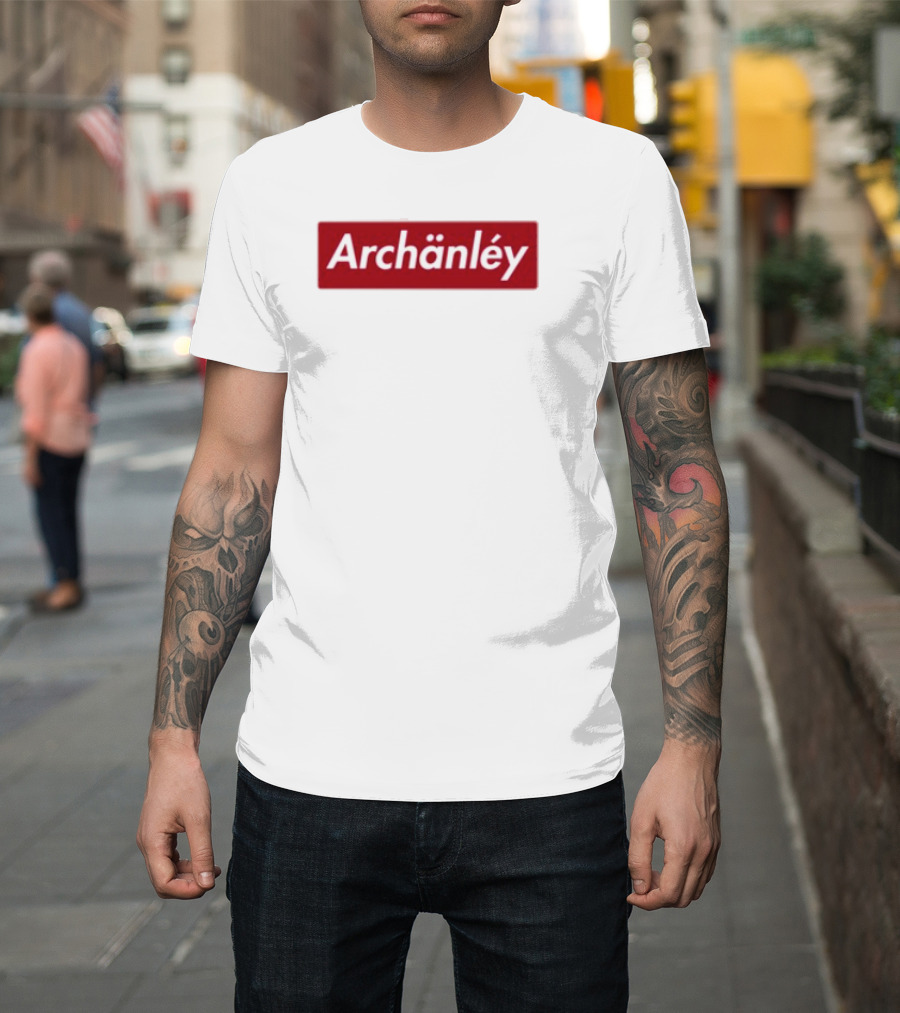 Archänlèy Red Box Style T-Shirt