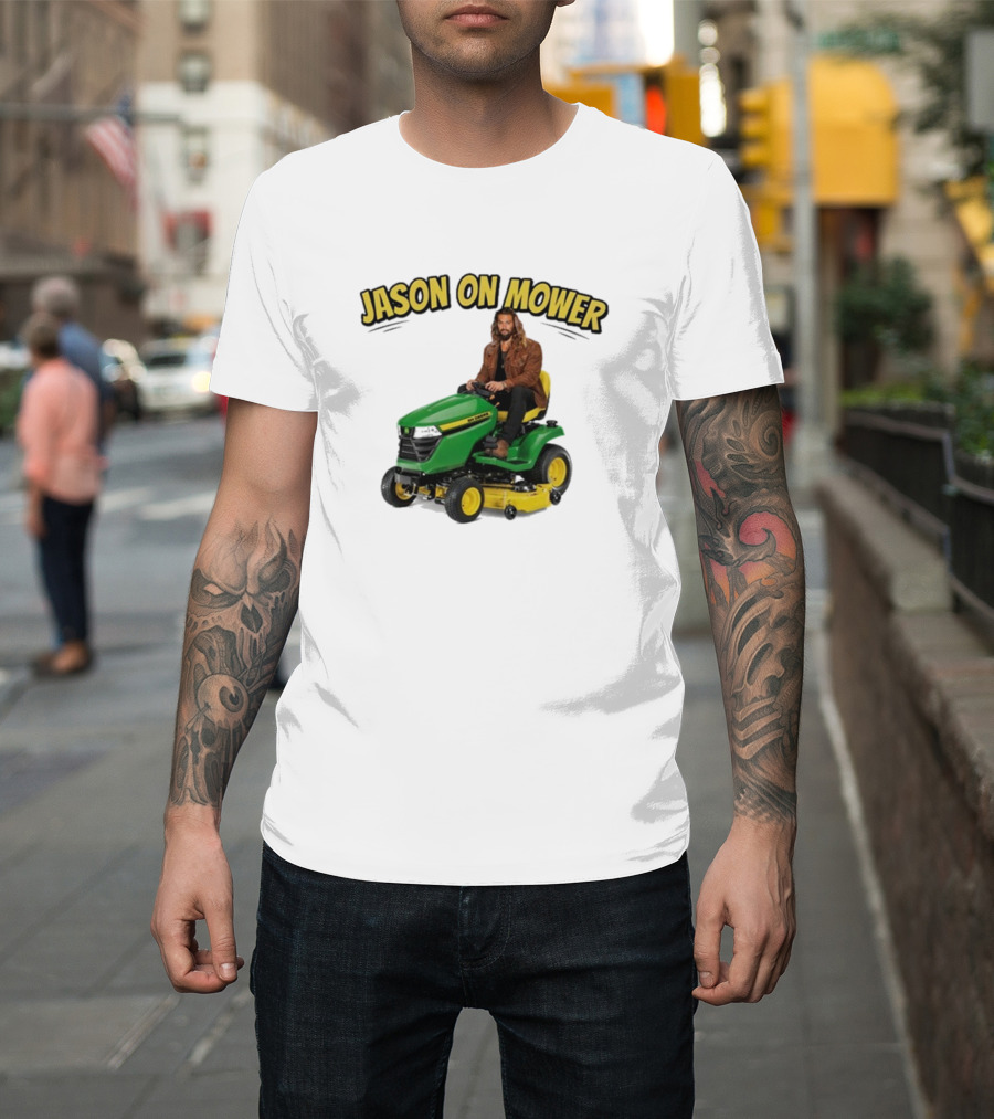 Jason On Mower John Deere T-Shirt