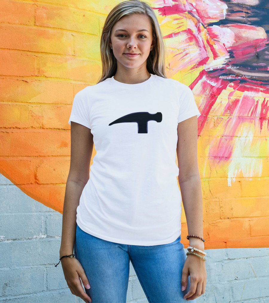 Lorde X-Ray Hammer Tool Outline T-Shirt