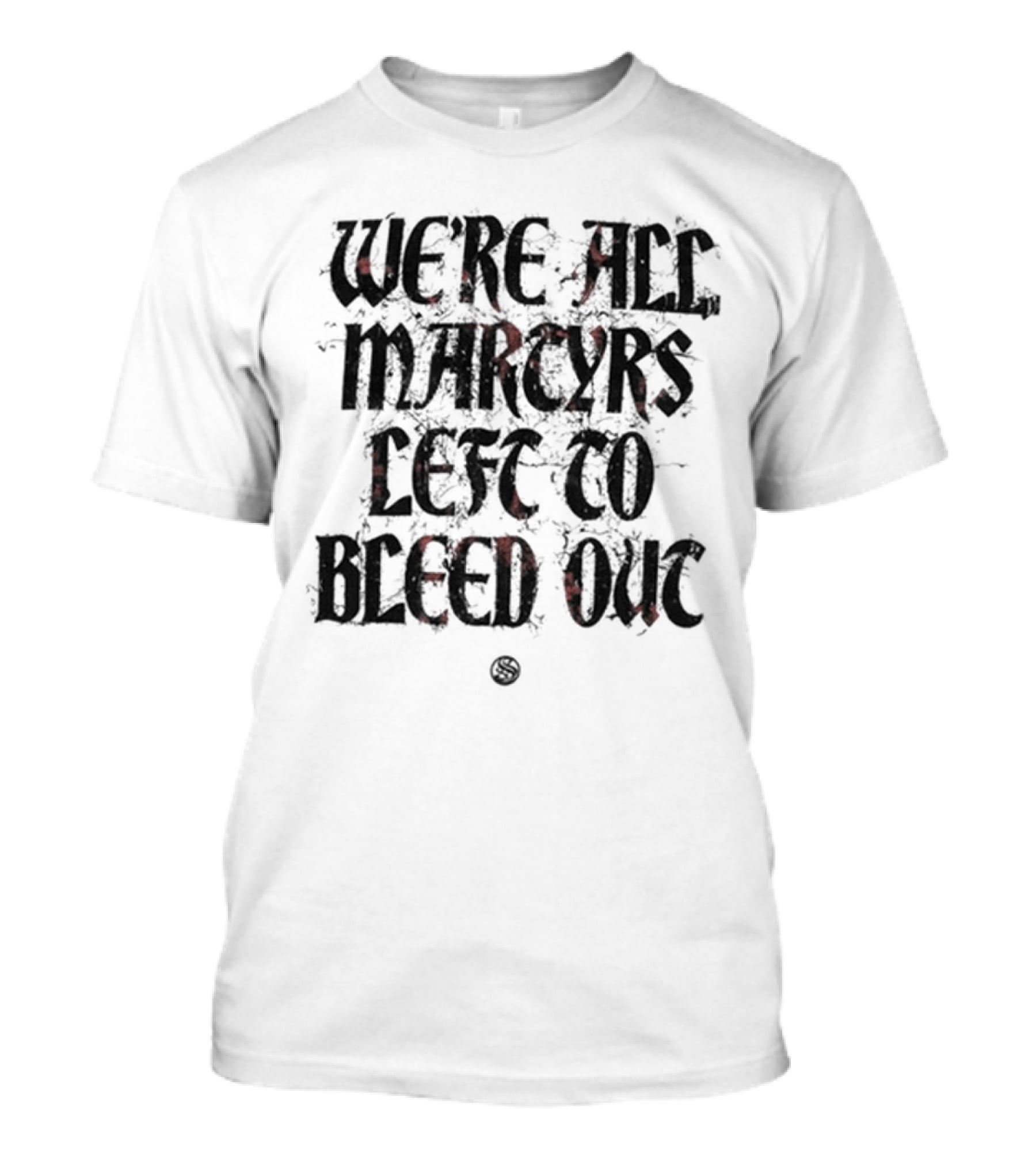 Sylosis Disavowed We're All Martyrs Left To Bleed Out Skeleton T-Shirt