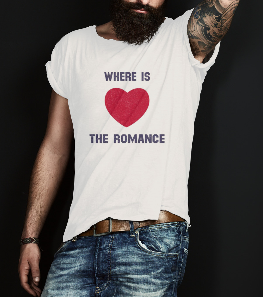 Where Is The Heart Romance T-Shirt