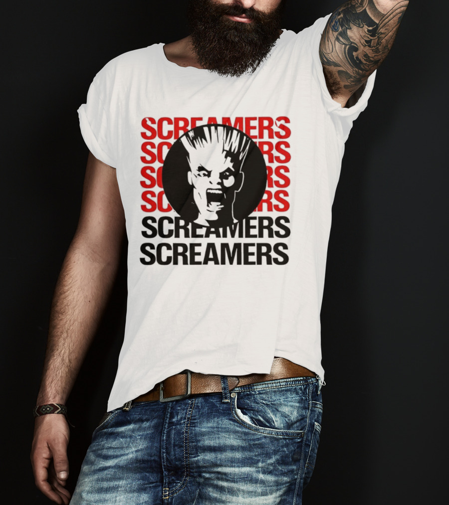 Screamers Demos Album Punk Iconic Silhouette T-Shirt