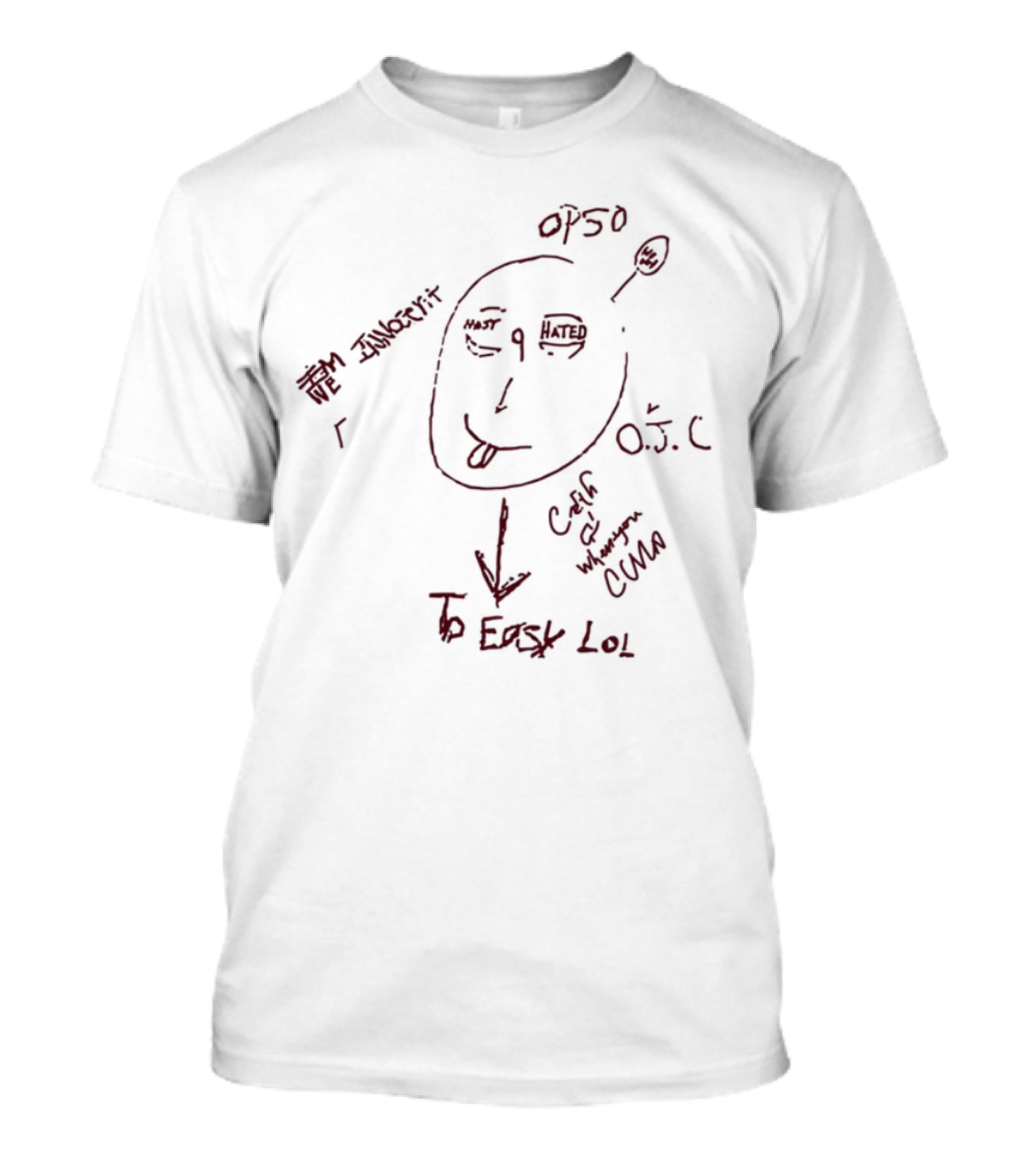 We Innocent Opso Ojc C U See China To Easy Lol T-Shirt