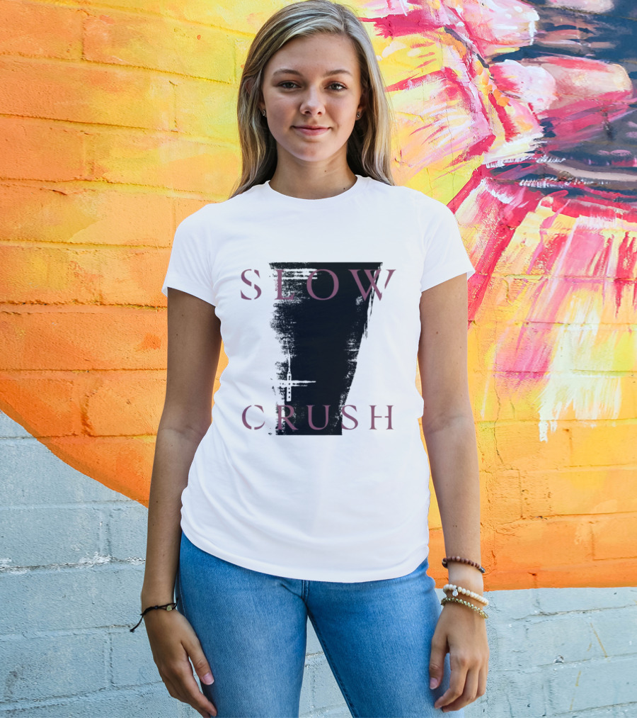 Slow Crush Thirst White 7 T-Shirt