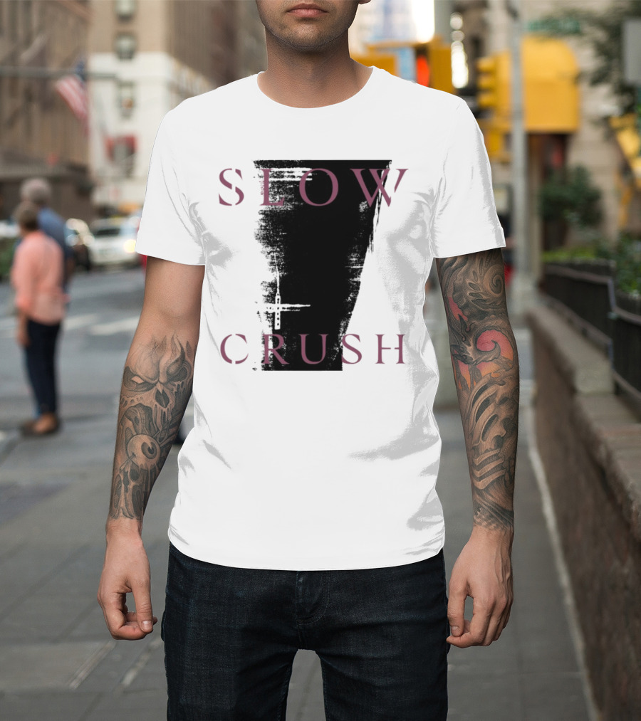 Slow Crush Thirst White 7 T-Shirt
