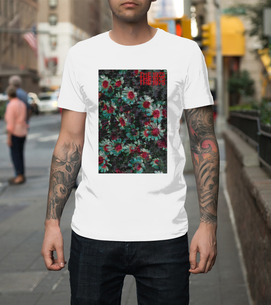 The 1975 Floral Print Graphic Flowers The 1975 T-Shirt