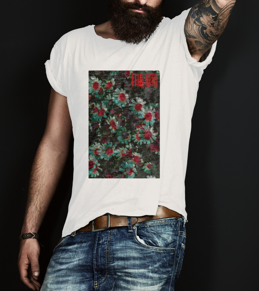 The 1975 Floral Print Graphic Flowers The 1975 T-Shirt