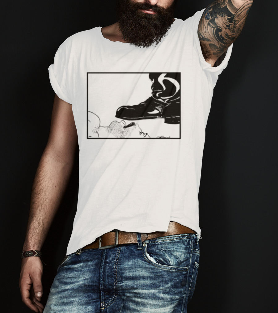 Gay Leather Boot LGBTQ Boseck Bondage Pride T-Shirt