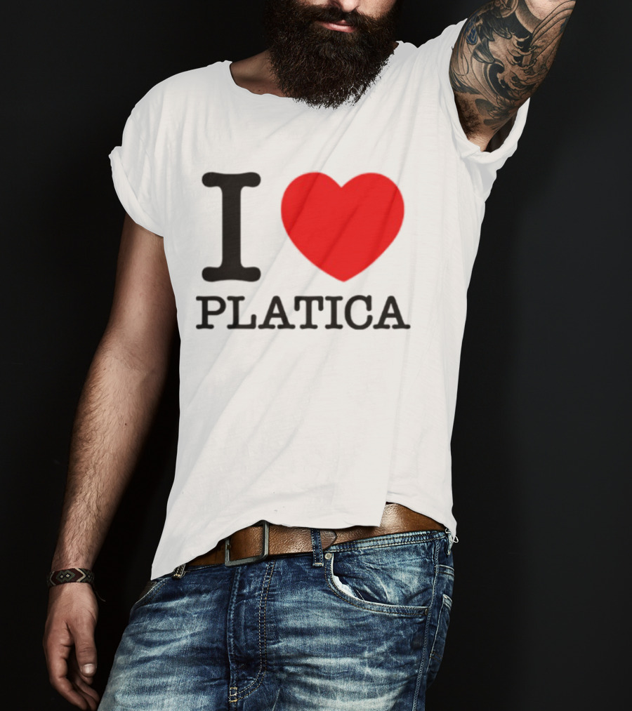 I Heart Platica Conversation Enthusiast T-Shirt