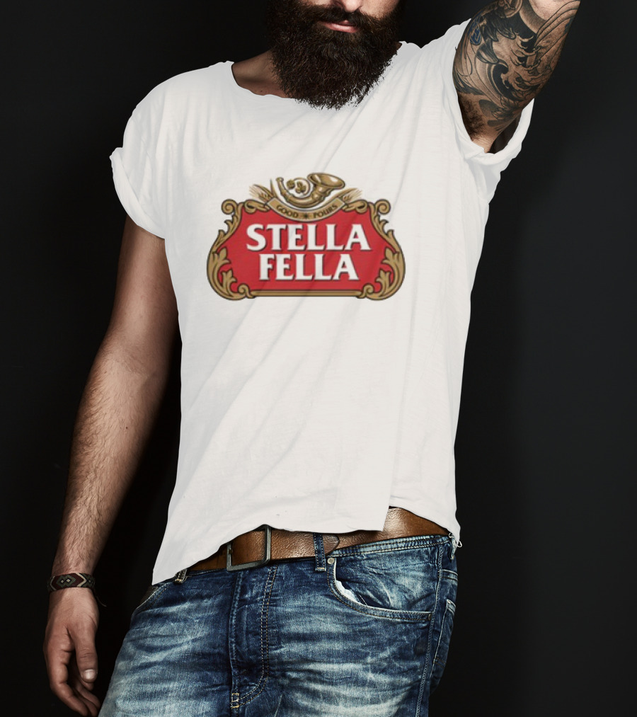 Good Fellas Stella Fella Horn Emblem T-Shirt