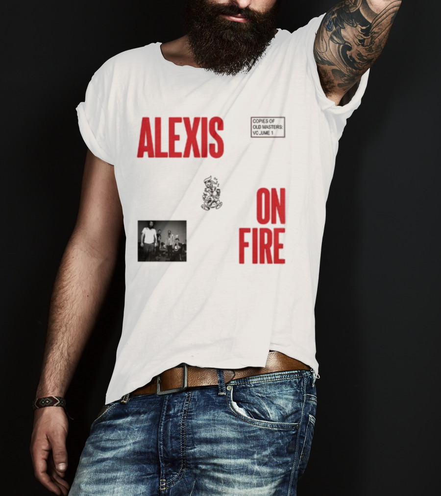Alexisonfire Alexis On Fire Barbarian Band Photo T-Shirt