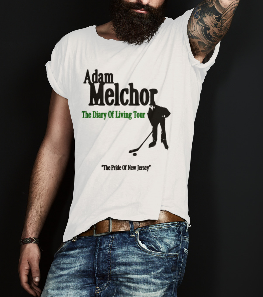 The Diary Of Living Tour New Jersey Pride Inspired By Bruce Springsteen’s Hometown And Music Journey T-Shirt