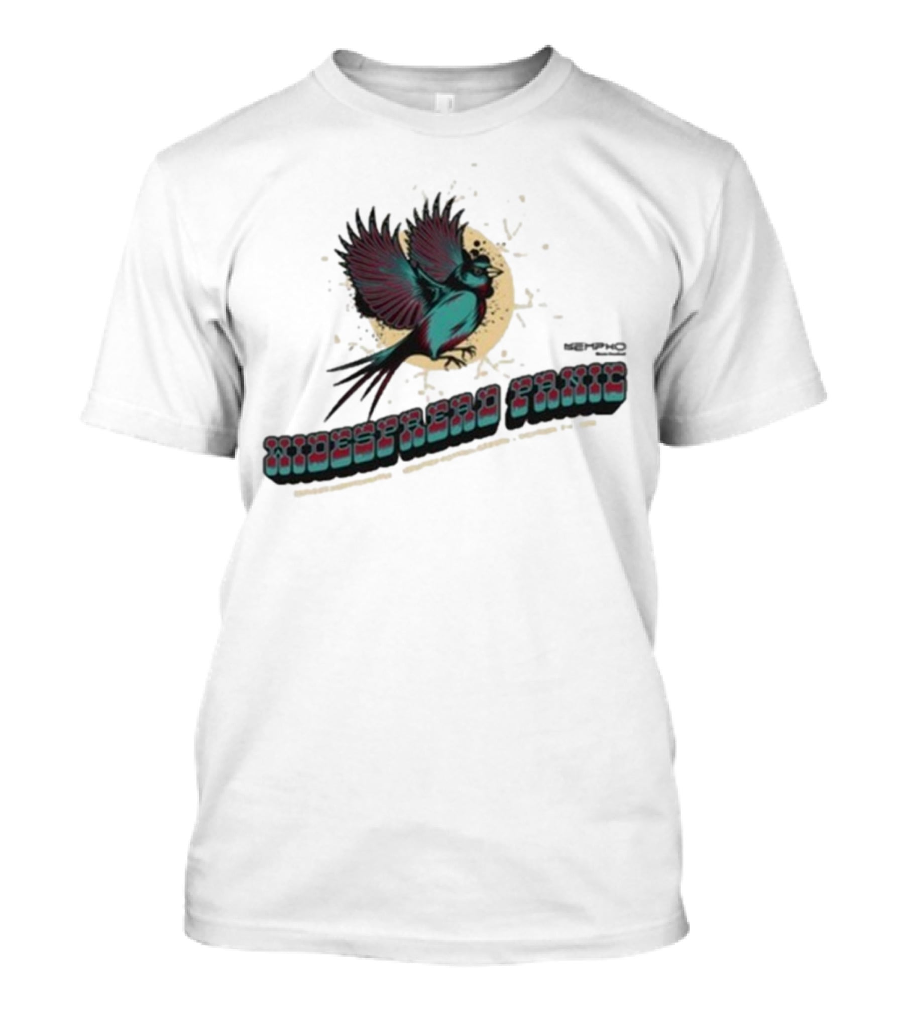 Widespread Panic October 3-4 2025 Mempho Music Festival Memphis TN Bird T-Shirt