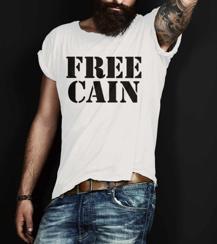 Gerald Meerschaert Free Cain UFC Fighter Advocacy T-Shirt
