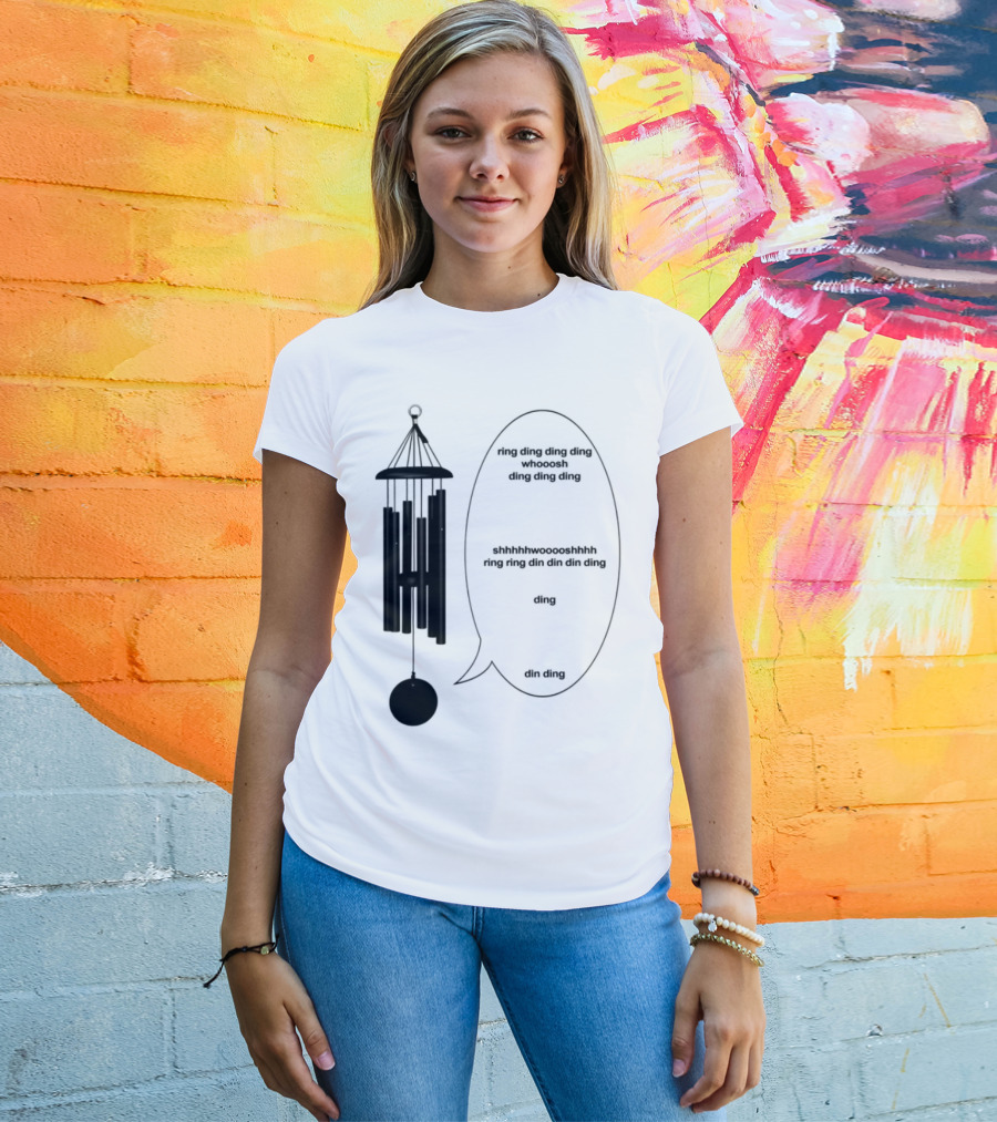 Henry Johnson Whooosh Ring Ding Ding Ding Wind Chime Sound Effect T-Shirt