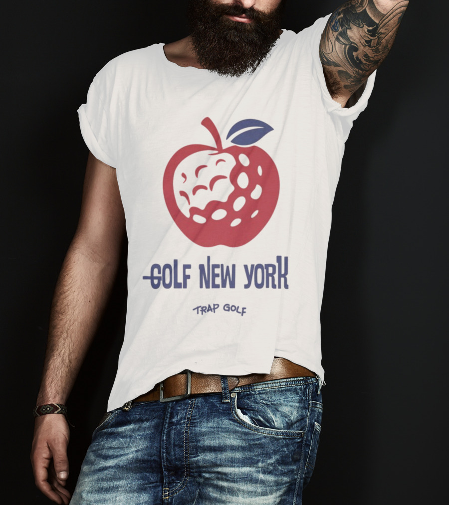 Trap Golf Apple Golf New York T-Shirt