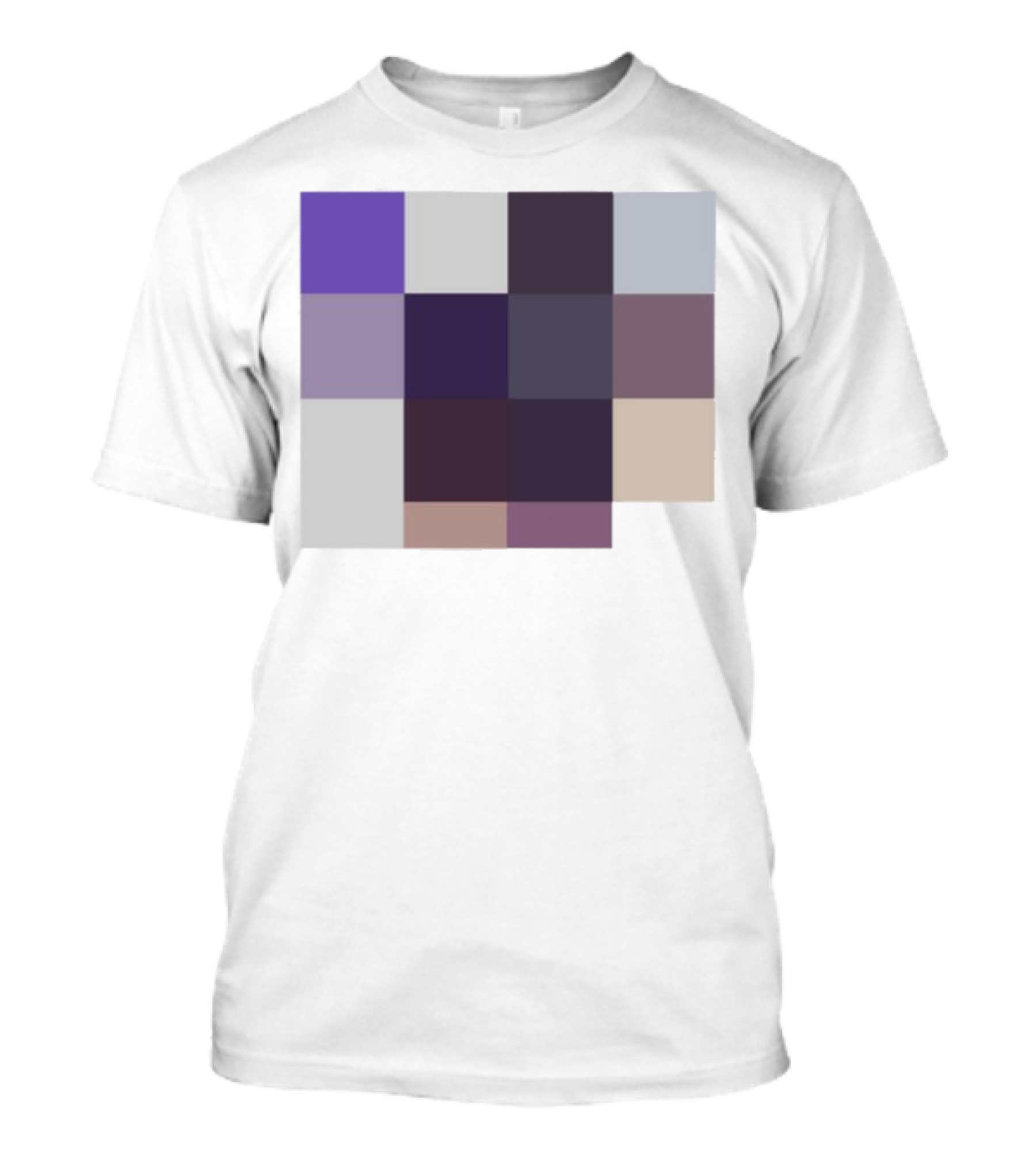 Acai28 Color Grid Abstract Acai T-Shirt