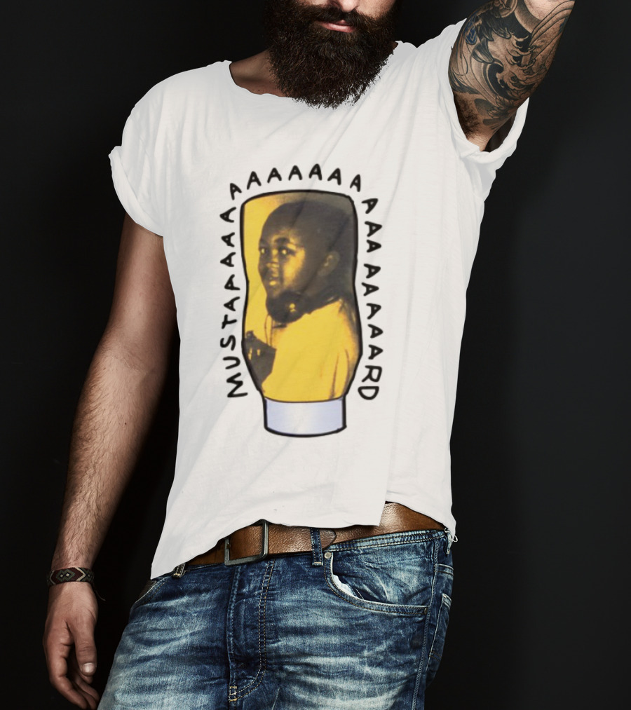 10 Summers Mustaaaaaaaaaaard DJ Mustard Youthful Portrait T-Shirt