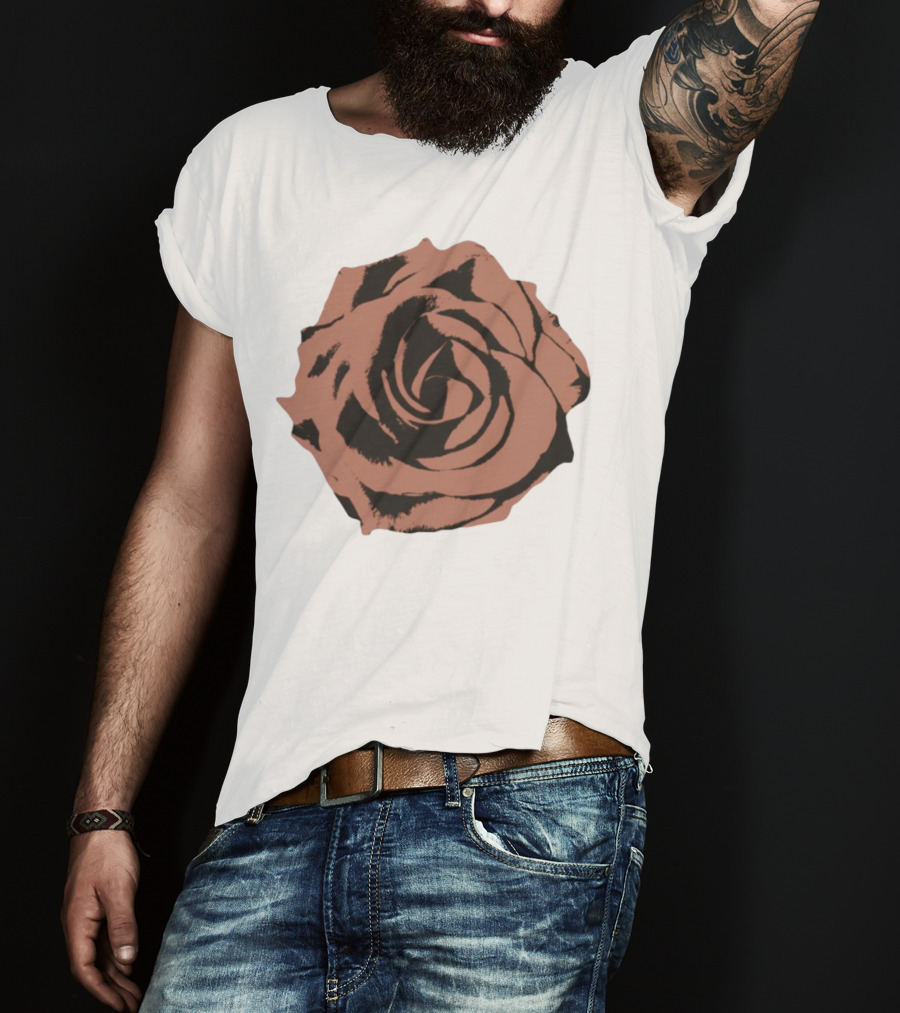 A Flair For The Dramatic Rose Black And Pink Graphic T-Shirt