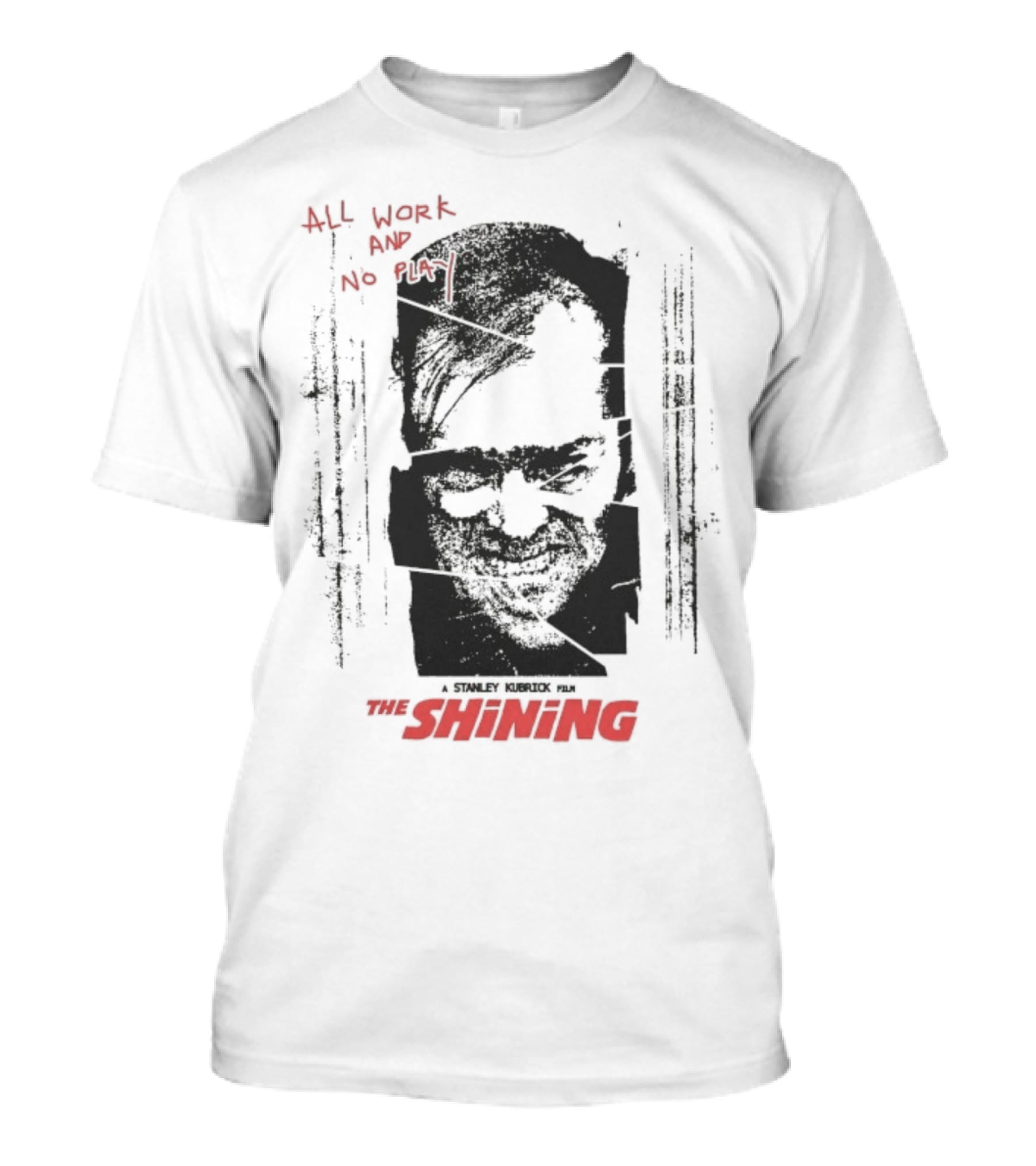 All Work And No Play Here's Johnny The Shining Overlook Hotel T-Shirt