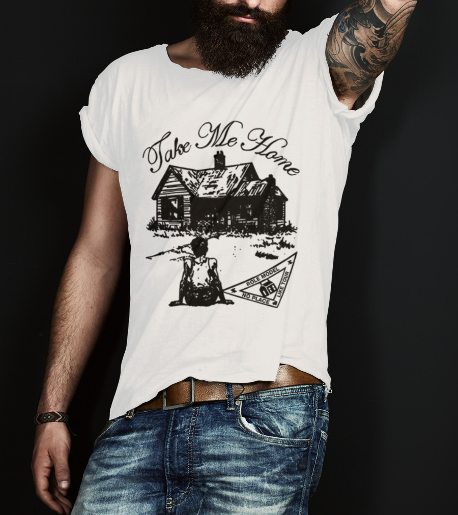 Role Model Take Me Home Cozy Cabin Scene T-Shirt