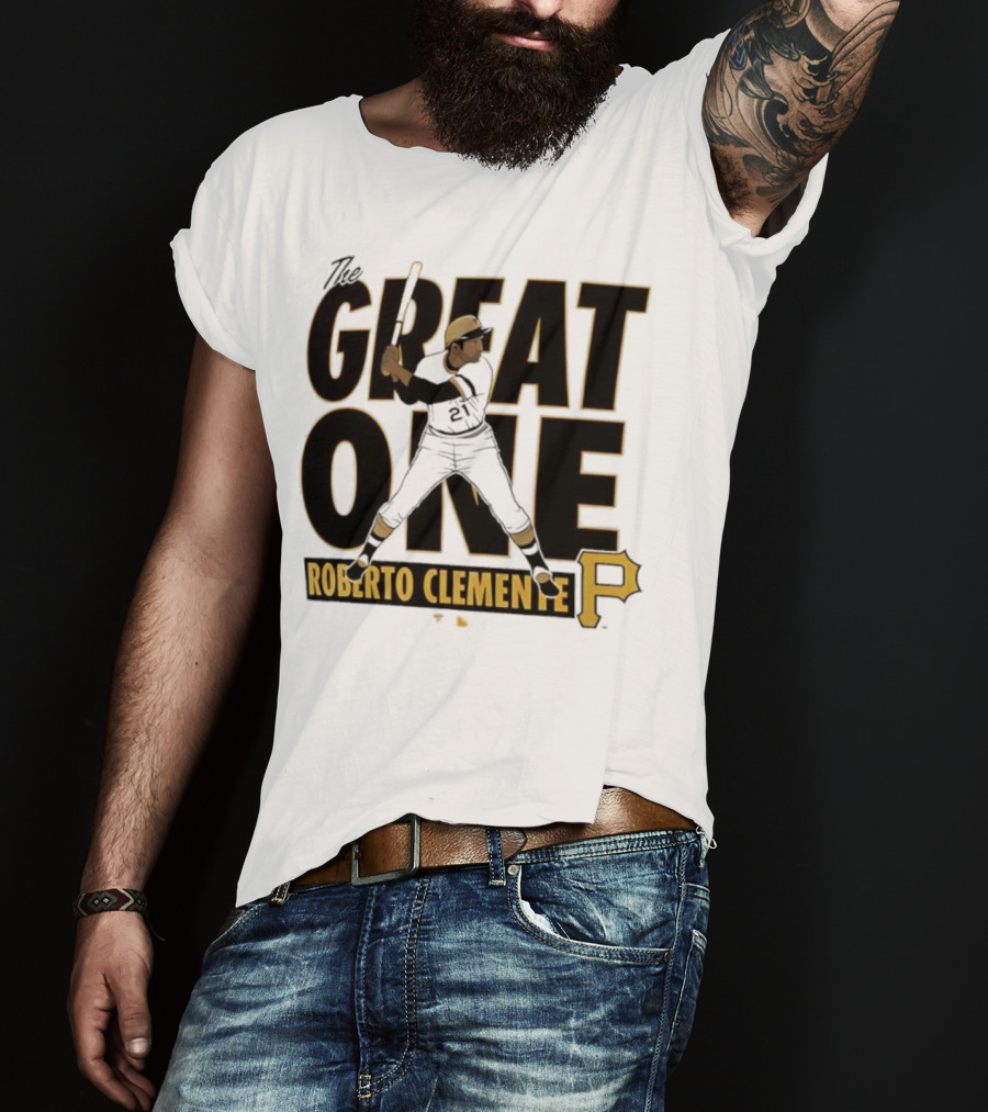 Roberto Clemente Great One Pittsburgh Pirates P T-Shirt