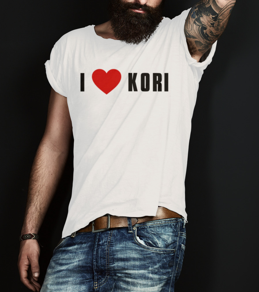 I Love Kori Heart Symbol T-Shirt