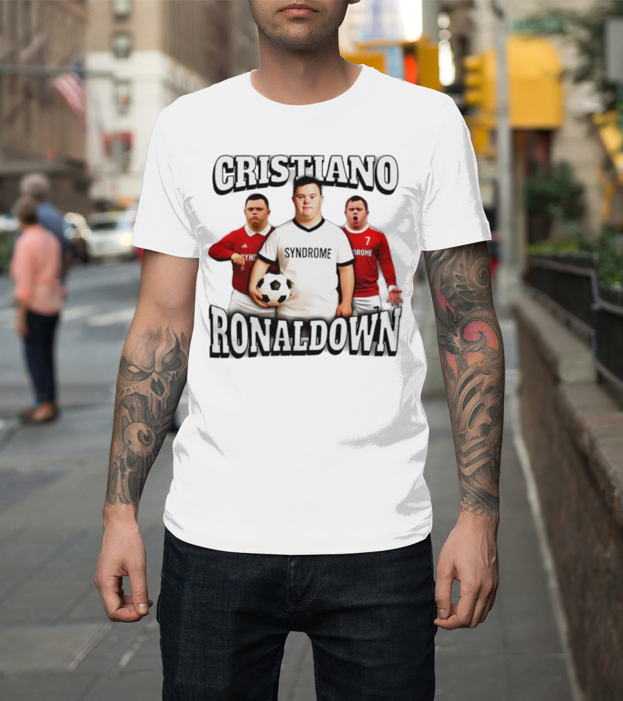 Cristiano Ronaldown Syndrome Graphic T-Shirt