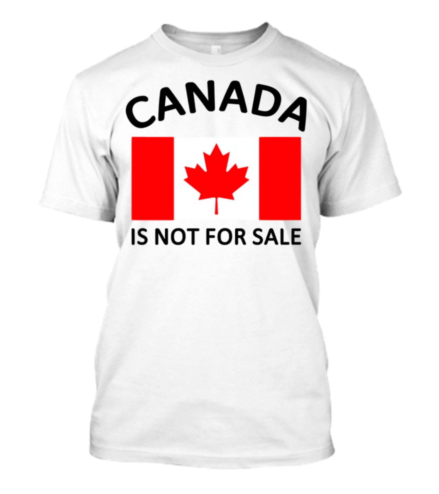 Mike Myers Canada Is Not For Sale Maple Leaf Flag T-Shirt