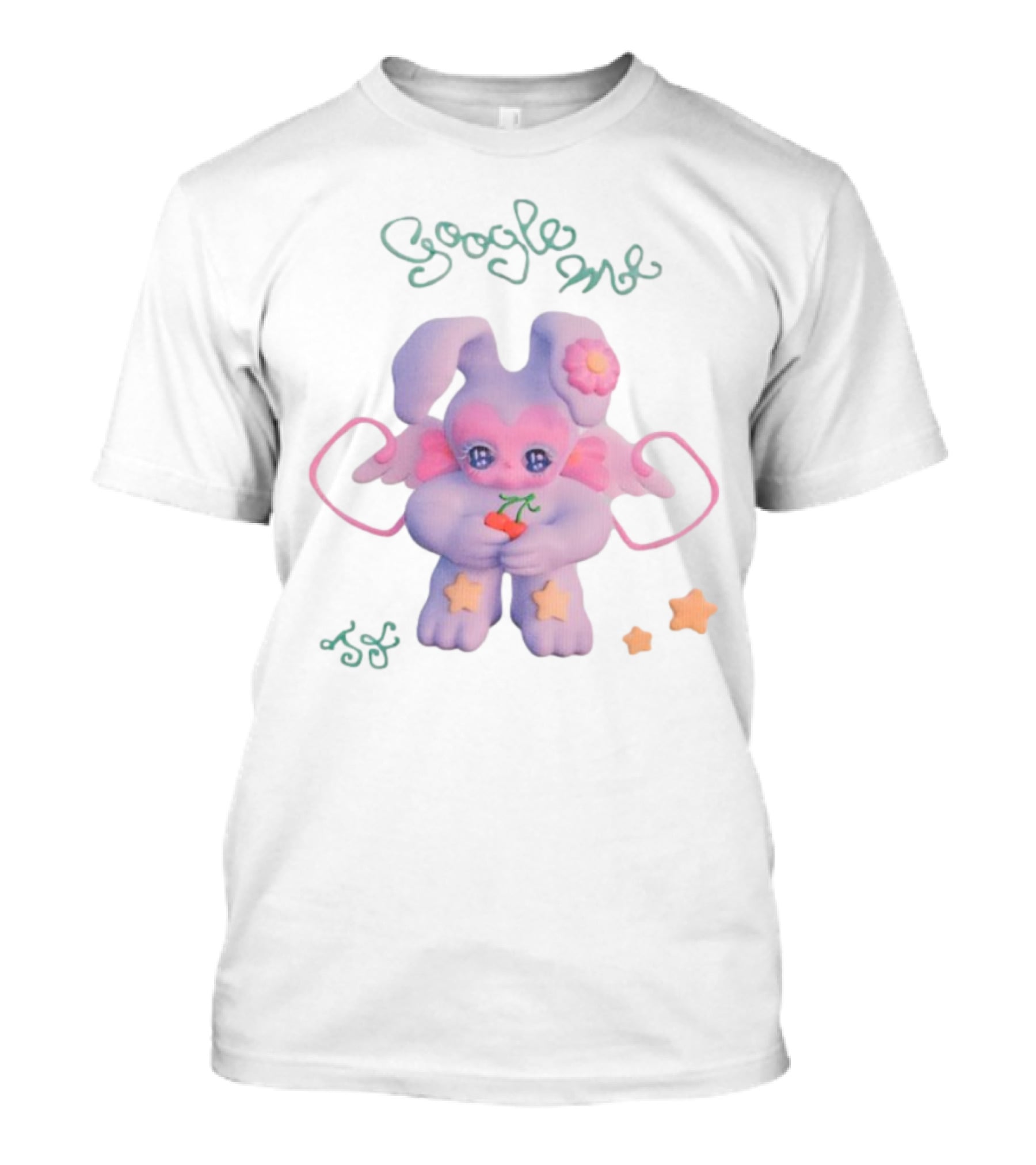 Tf X Chloe Cherry Dream Bunny Google One Winged Star T-Shirt