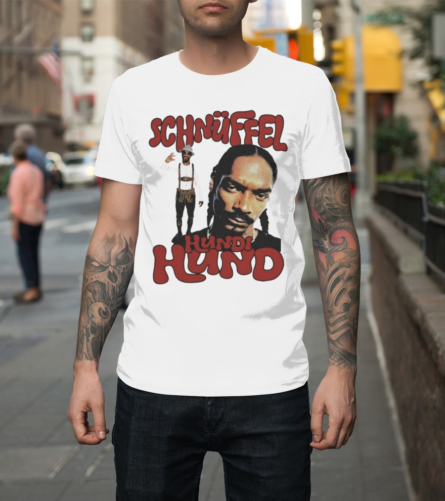 Snoop Dogg Schnüffel Hundi Hund German Style T-Shirt