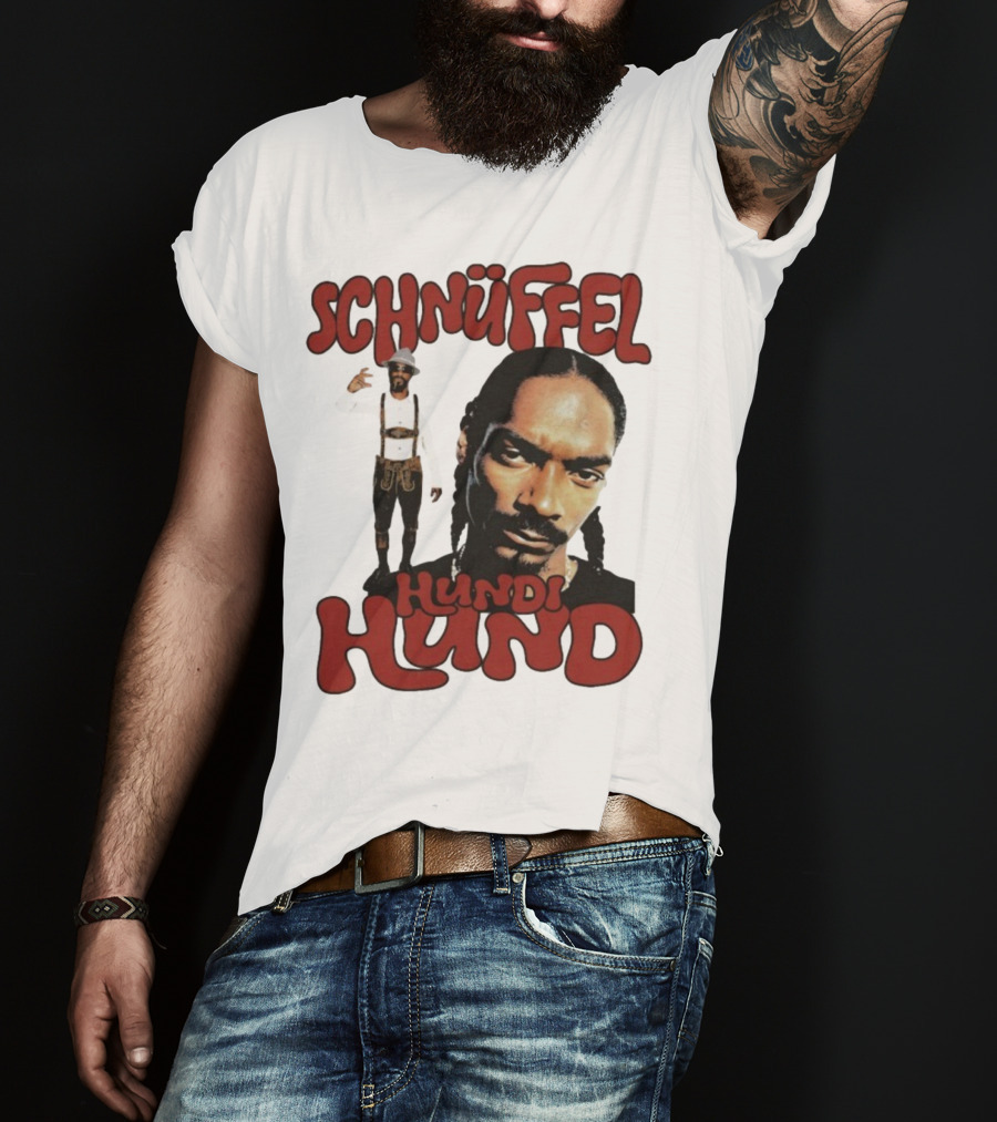 Snoop Dogg Schnüffel Hundi Hund German Style T-Shirt