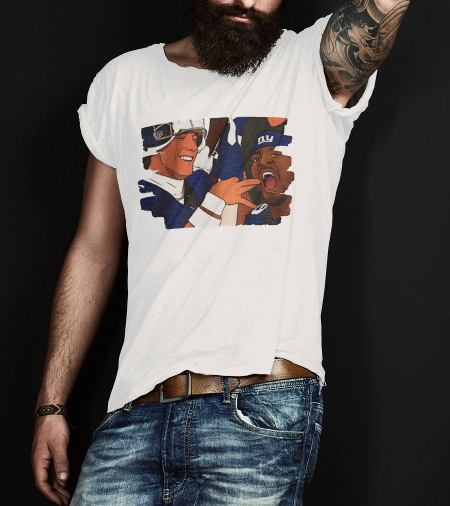 Jaxson Dart Cam Skattebo New York Giants Football Funny Moment NY Giants Helmets T-Shirt